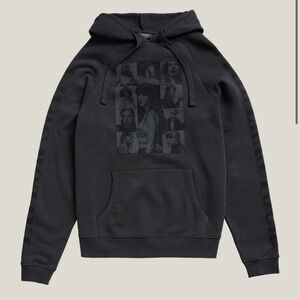 NWT Taylor Swift The Eras Tour Black US‎ Dates Pullover Hoodie Sweatshirt 2XL